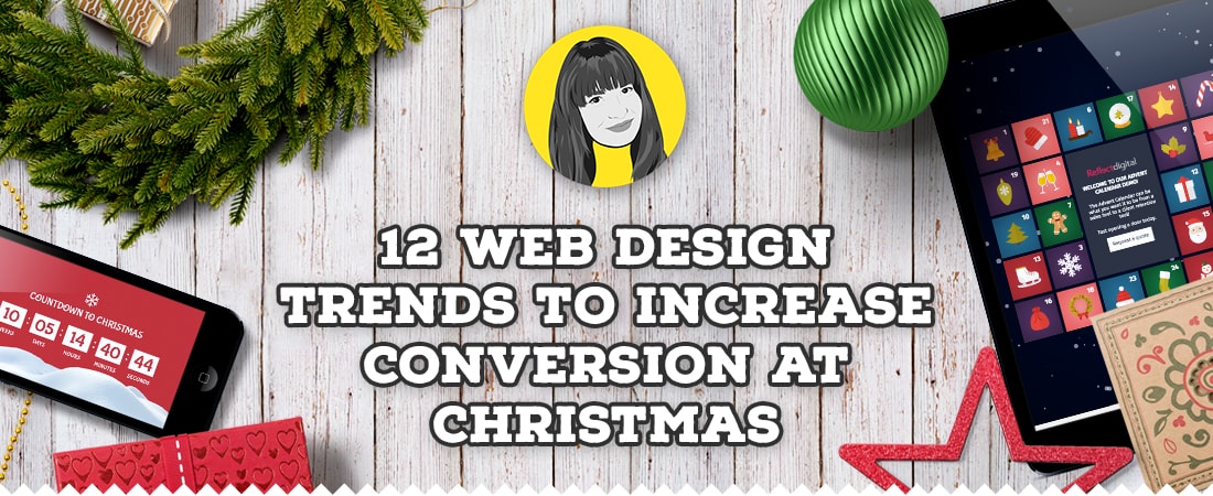 Increasing conversion at Christmas through web design