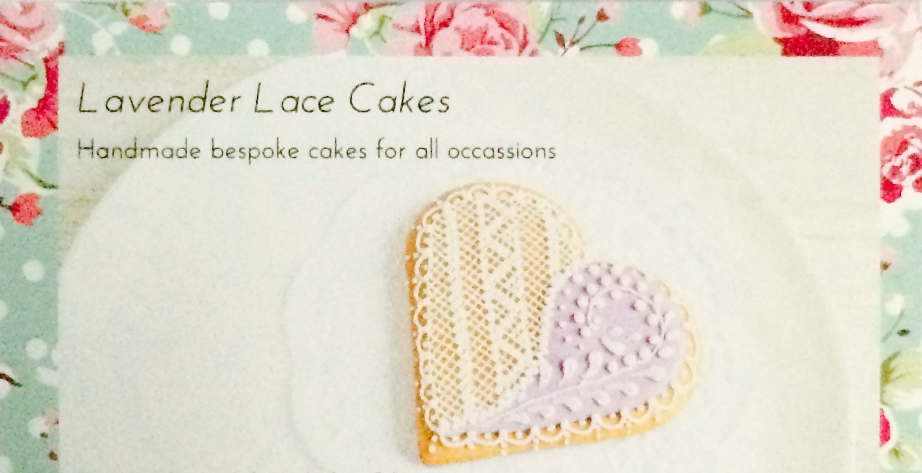 Lavender Lace Cakes