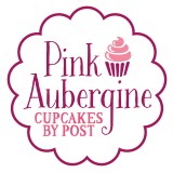 Pink Aubergine Cupcakes