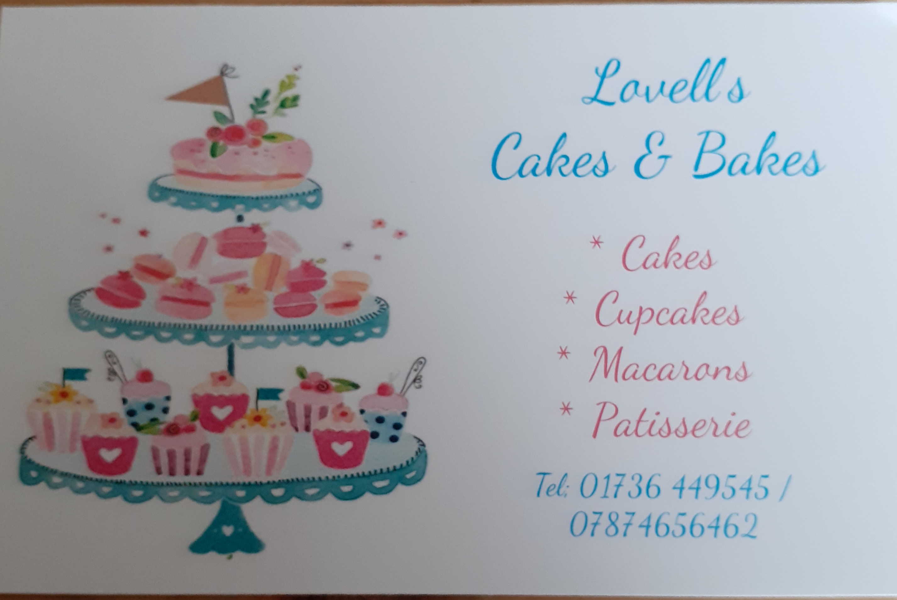 Lovells Cakes and Bakes by Post