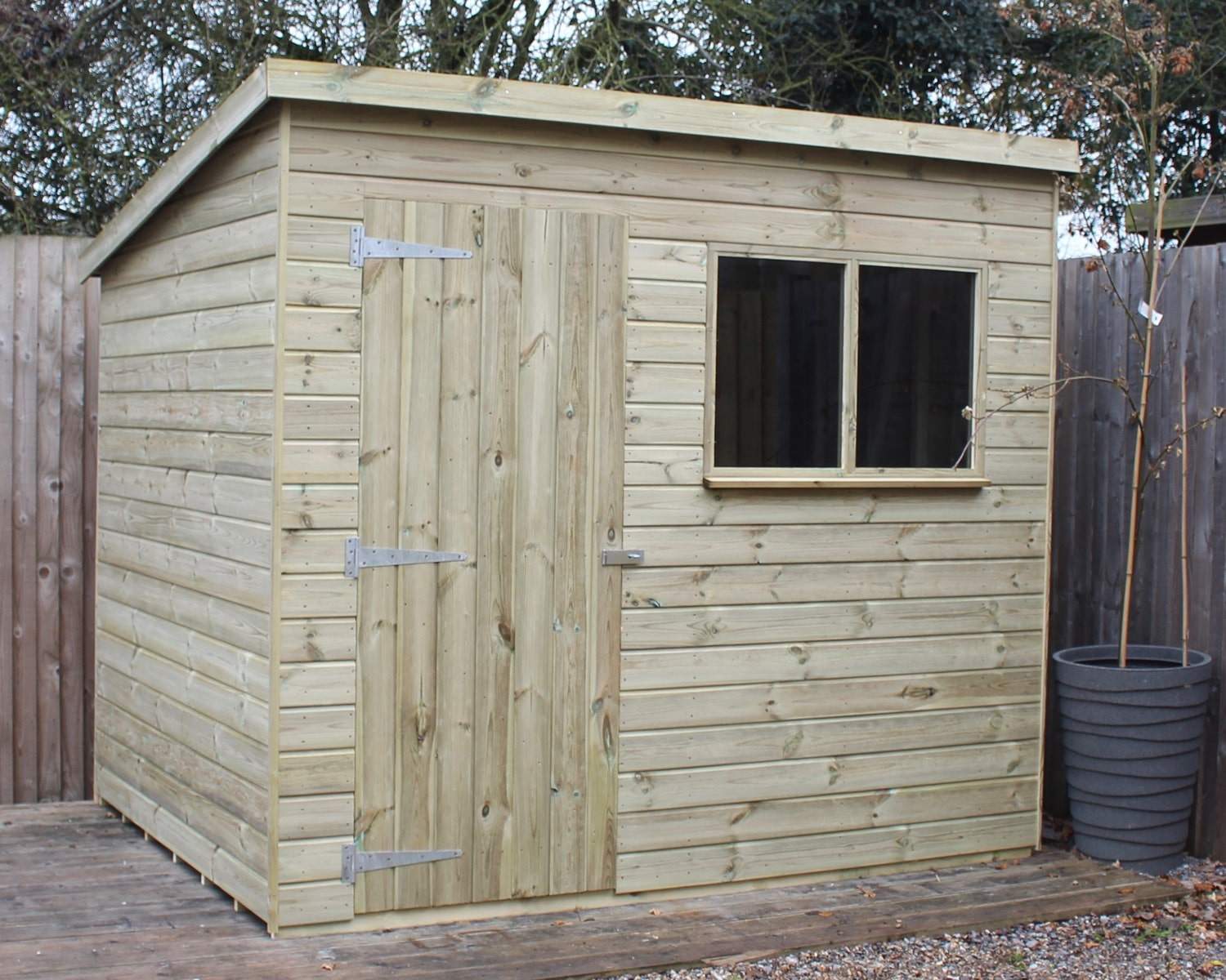 Essex Pent Pressure Treated Garden Shed Ace Sheds