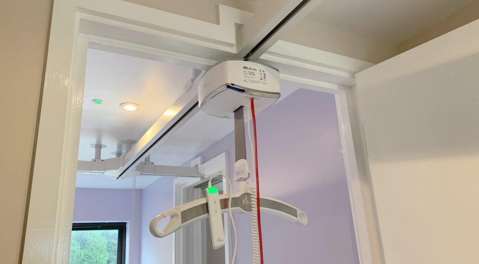 Hoisting through a doorway? Wealden Rehab